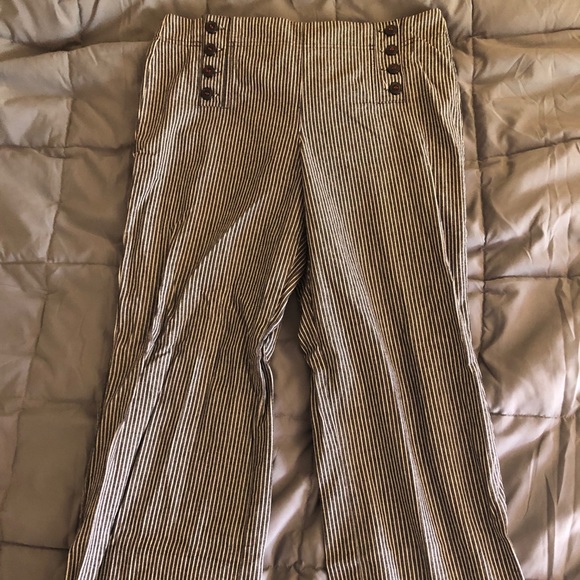 Larry Levine Pants - Larry Levine Striped Dress Pants